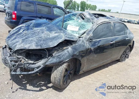 2013 Honda Accord Ex-L from USA, damaged, VIN 1HGCR2F85DA059462